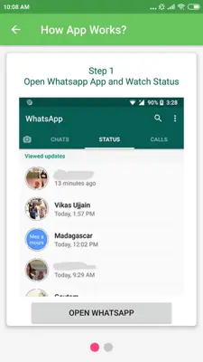 Status Saver - Video Download android App screenshot 1